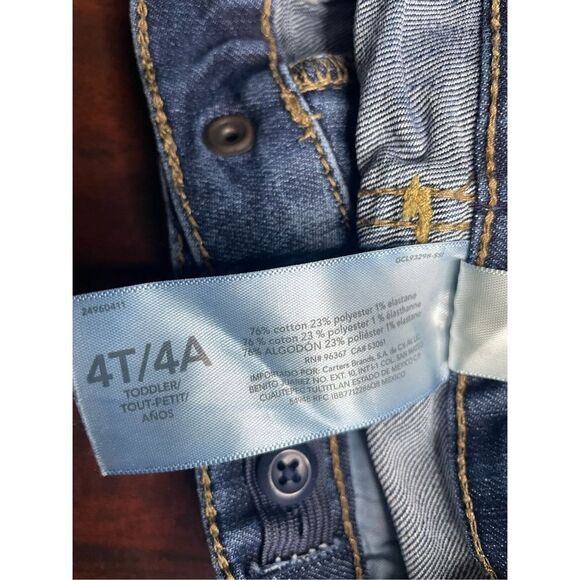 B’gosh Blue Jeans Boys 4T Super Skinny Denim Jeans - Picture 5 of 6